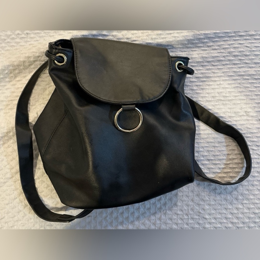 Pull & Bear Black Backpack, Os - image 1